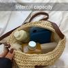 1 шт., новая женская сумка, пляжная сумка, соломенная тканая сумка, сумки на плечо, соломенные вязаные кошельки, сумки, аксессуары для путешествий
