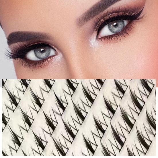 1 набор накладных ресниц, естественный вид, пушистые, многоразовые, женские, индивидуальные, накладные ресницы, инструменты для макияжа на сцене и вечеринке