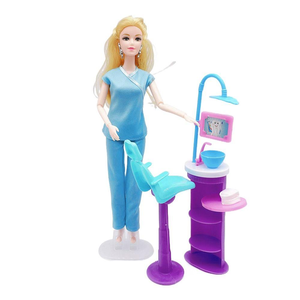 1 Набор Костюм для Кук Косплей Сцена Доктор/Медсестра Одежда для Кукол BJD Платье для Кук Детские Игрушки