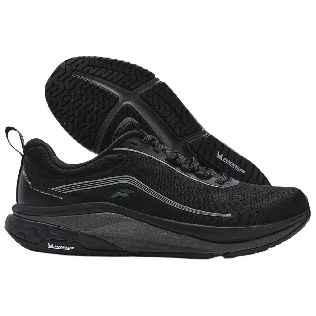 Fila SPD PANTHER 2 Удобная и дышащая ткань Дышащие Низкие Беговые кроссовки Мужские Черный A12M421103FBK