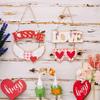 Charming Wooden Love Cupid Hanging Decoration For Romantic Valentine's Day Decor