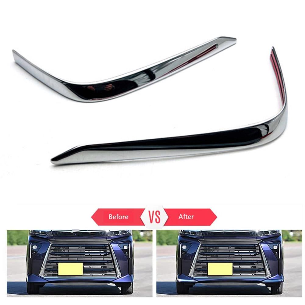 Угловая отделка переднего бампера автомобиля для 2024 Daihatsu Tanto Custom Accessories Styling Decoration Strip Car Accessories I4f5