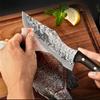 Кухонный нож для разделки мяса и рыбы из нержавеющей стали, нож для нарезки, топорик мясника, кухонные принадлежности с чехлом