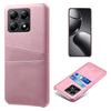For Xiaomi 14T Case Dual Card Slots PU Leather+Hard PC Phone Cover