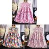 Korean Style Girl Summer Floral A Line Dress With Soft Fabric For Toddler Girls