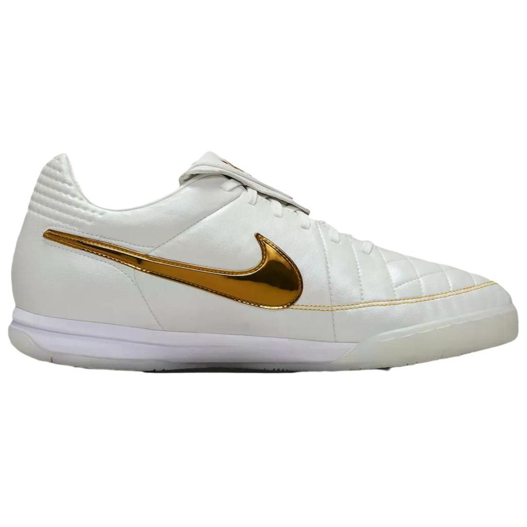 Роналдиньо x Nike Tiempo Legend Touch of Gold Унисекс Кроссовки Белый Саммит-Белый Металлик-Золотой IF4389-100