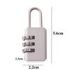 Popular Portable Dial 4 Bit Digit Code Number Code Lock Padlock Lock Password Lock