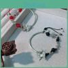 Rose Butterfly Chic Bracelet Womens Summer Fashion Retro Style National