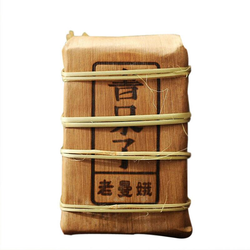 ЧАЙ ПУЭР Лаосский Мань Э Пуэр Чай Кирпичный 2018 500г Спелый Чай Пуэр Пуэр Шу