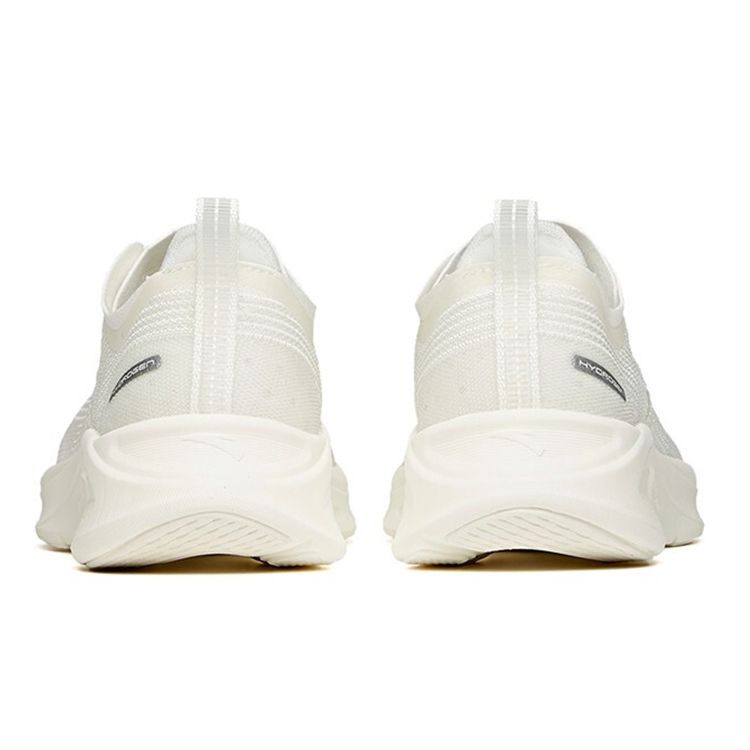 Anta Hydrogen Run 3 Comfortable Shock Absorption Non-Slip Wear-Resistant Low-Top Running Shoes Women Running Shoes White 122125540-2