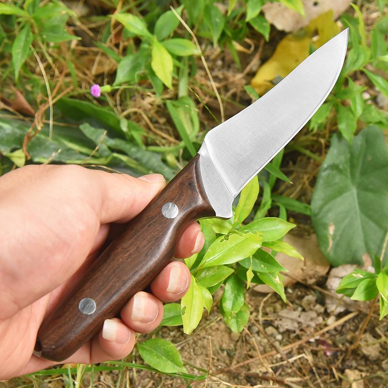 Нож из нержавеющей стали, кухонные ножи для пилинга, нож для мяса, нож для суши, резак для фруктов с чехлом для ножа