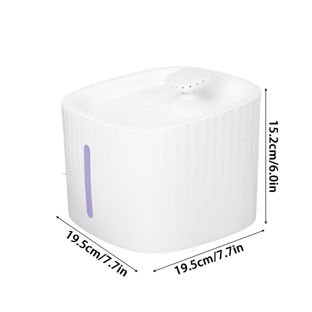 3 л Автоматическая поилка-фонтан для домашних животных кошек, диспенсер для воды, USB, LED, ультратихий, миска для питья для собак, поилка, кормушка, миска для питья для домашних животных