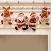 1pc/4pcs Ornaments for Xmas Kids Gifts Santa Claus Dolls Christmas Tree Hanging Christmas Decoration