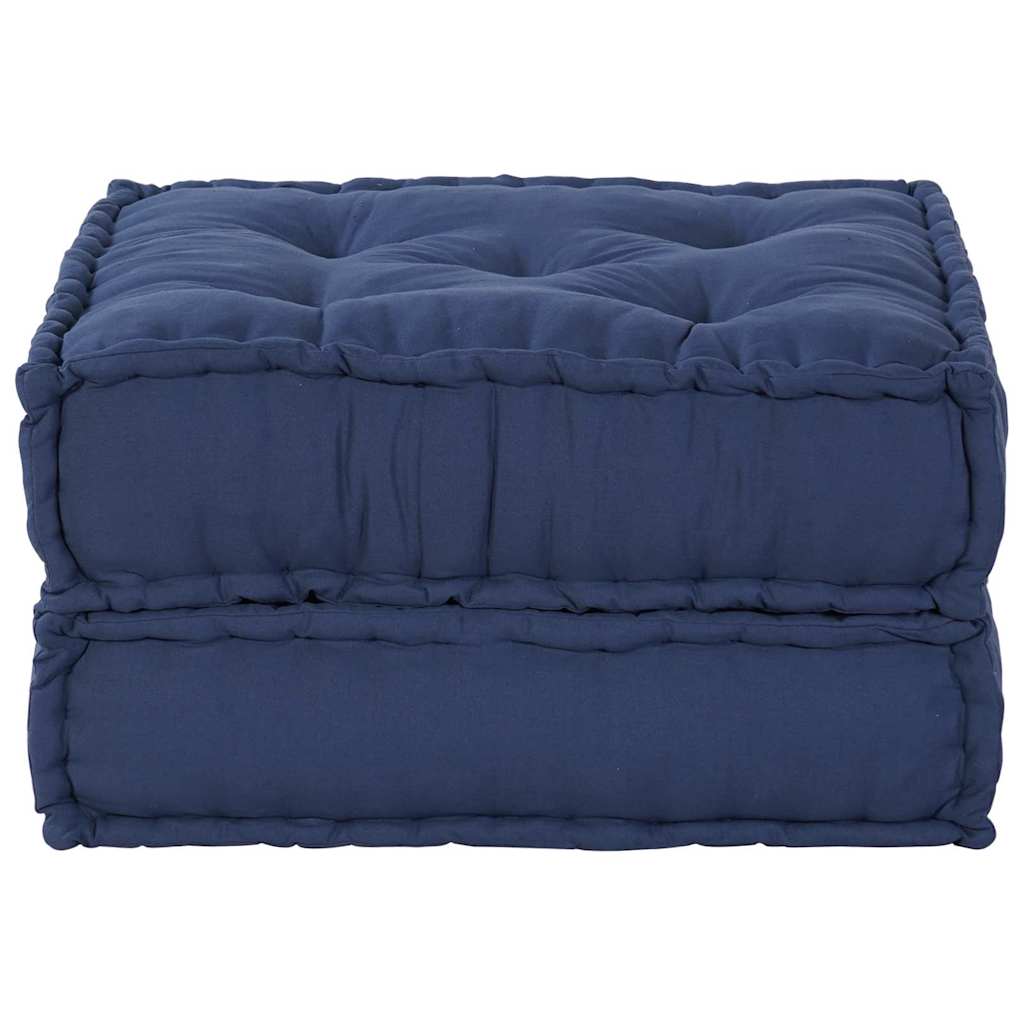 Modular Fabric Sofa Set Indigo 70 x 70 x 36 cm