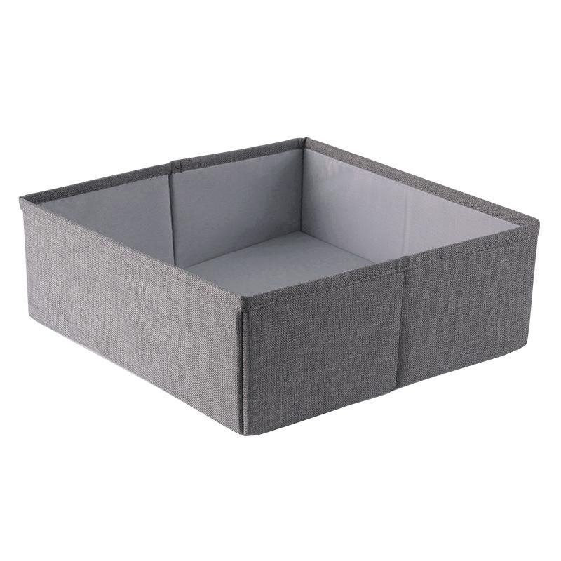 Тканевый разделитель, ящик для хранения нижнего белья, настольный органайзер, ящик для нижнего белья, носков, ящик для хранения бюстгальтера, домашний маленький ящик