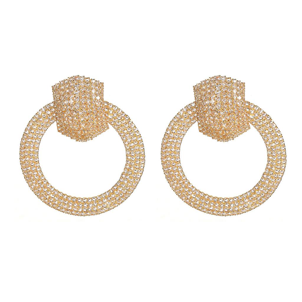 Черные невыцветающие круглые серьги с электрофорезом для женщин, персонализированные преувеличенные большие круглые серьги