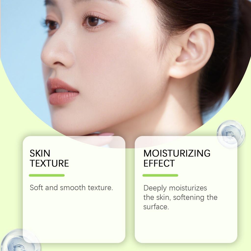 VIARELINE Skin Moisturizing Cream Smooth and Silky Texture Face Moisturizer Easy Application Smooth Skin Hydrating Cream 50g