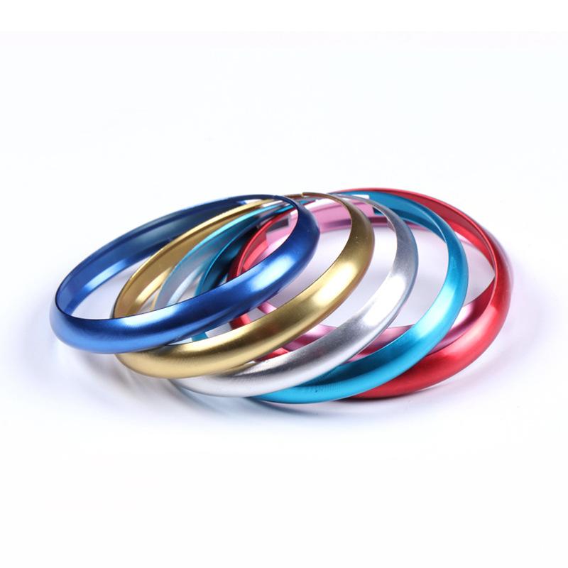 Защитное кольцо для ключей из алюминиевого сплава, отделка цепи, украшение для BMW Mini Cooper Clubman Countryman, автомобильный аксессуар