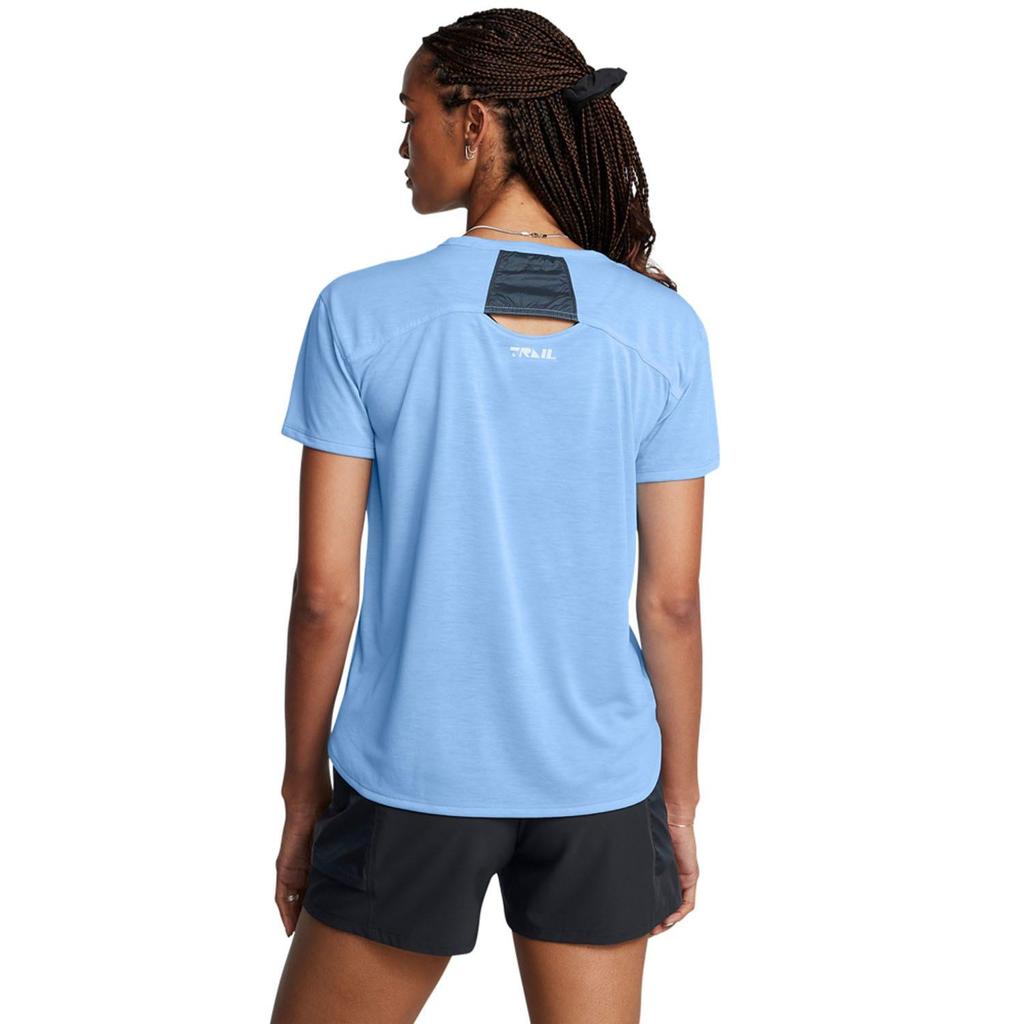 Under Armour Womens/Ladies Launch Trail Short-Sleeved Running T-Shirt