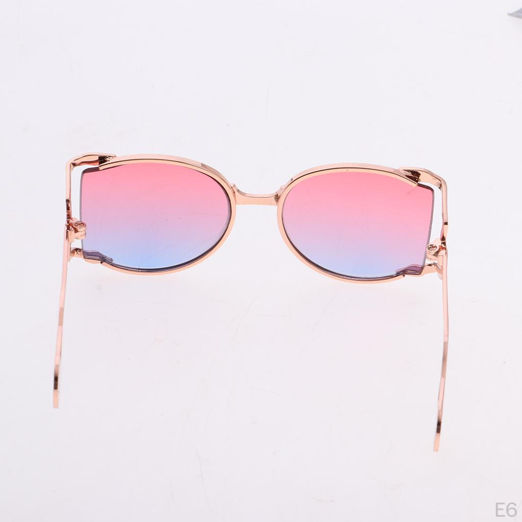 Крутые очки в овальной оправе с цветными линзами для кукол или 15-20 см для самостоятельного изготовления аксессуаров