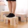 Пластиковый табурет-стремянка Нескользящий толстый табурет Сиденье для пеленания Мебель Скамейка Ванная Спальня Туалет Детский сад
