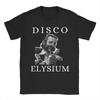 Футболка для фанатов игры Disco Elysium, унисекс, женская, с графическим принтом, хлопковая одежда