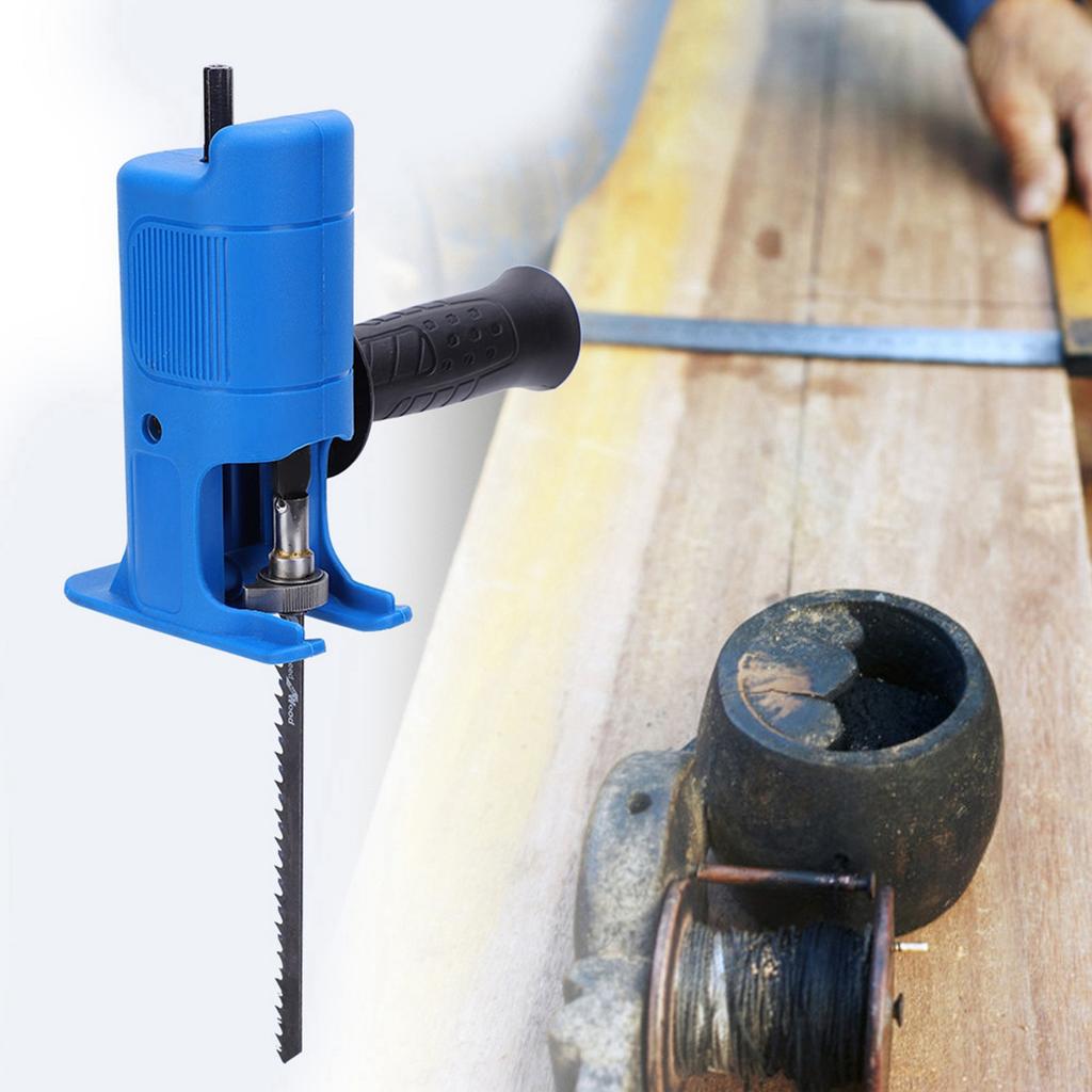 Electric Reciprocating Saw Jig Saw Electric Drill Tool Attachment for Wood Metal Cutting
