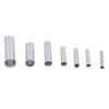 Tube Type Non Insulated Terminal Copper Tinned Plating Wire Ferrules Kit for Power Electronics