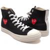 Converse Высокие черные кроссовки унисекс Comme des Garçons Play x Chuck Taylor All Star 1CK710