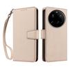 For Xiaomi 15 Ultra Case RFID Blocking Leather Wallet Flip Phone Cover with Wrist Strap