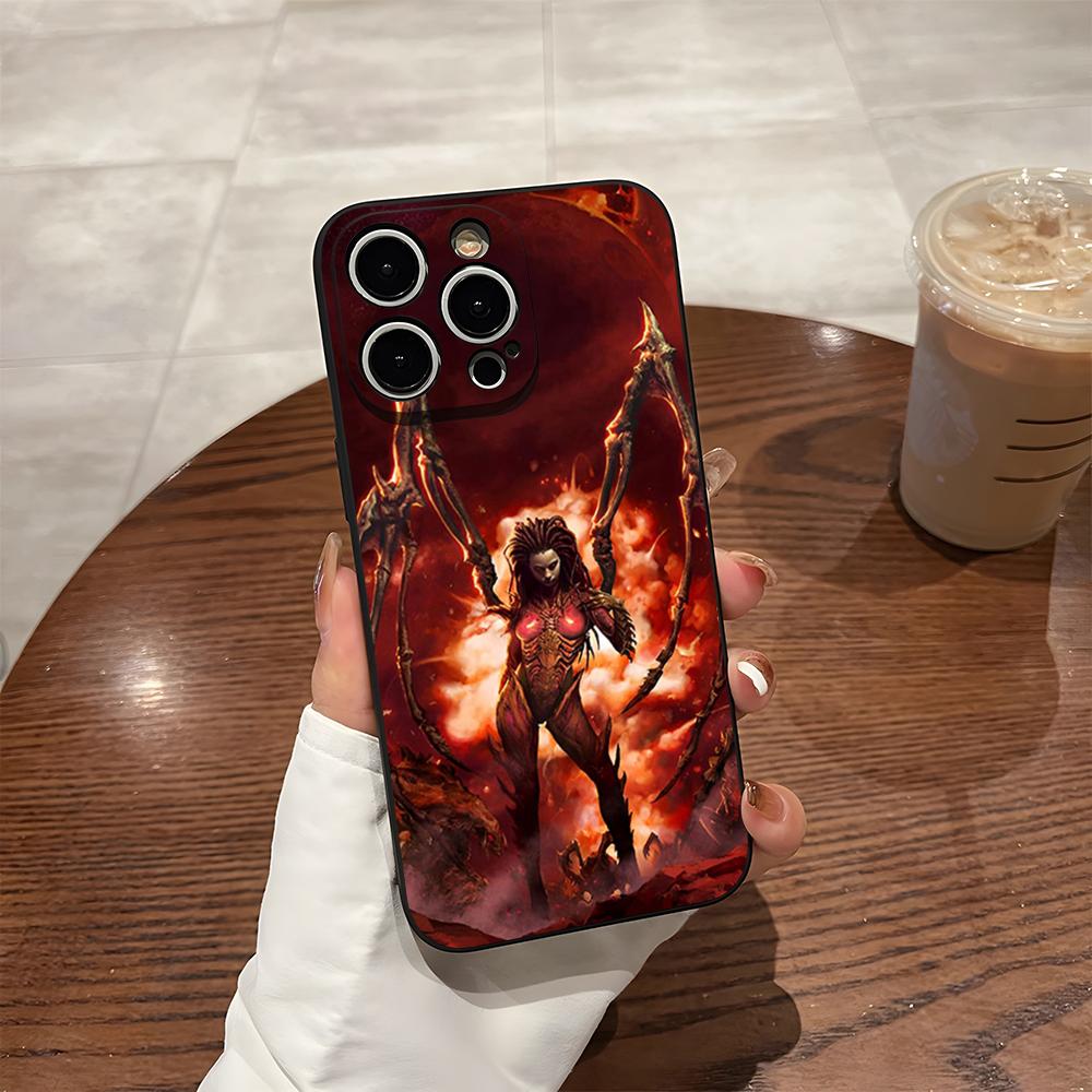 Чехол для телефона для 17 Pro Max iPhone 14 Pro Max 12 16 15 13 Pro 11 Xr X Xs 8 7 Plus Задняя крышка Игра Про S-StarCraft 2 Zerg