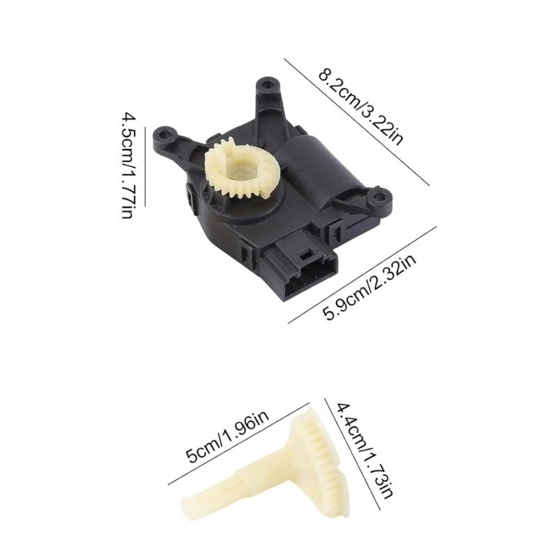 Быстрая установка Автомобильный привод смесителя воздуха Пластиковый сплав Конструкция для 5Q0898511D 715279 604426 V10771095 5Q0898511F