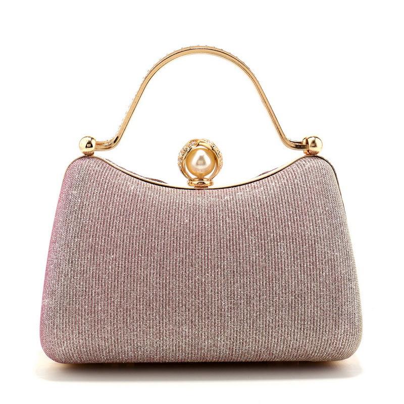 Вечерняя сумочка для женщин, блестящая сумочка с цепочкой, женская сумка через плечо, плиссированная сумочка-клатч для свадьбы, выпускного вечера