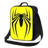 Изолированная сумка для обеда Spider Web для женщин, термохолодильник Bento Box Office Picnic Travel