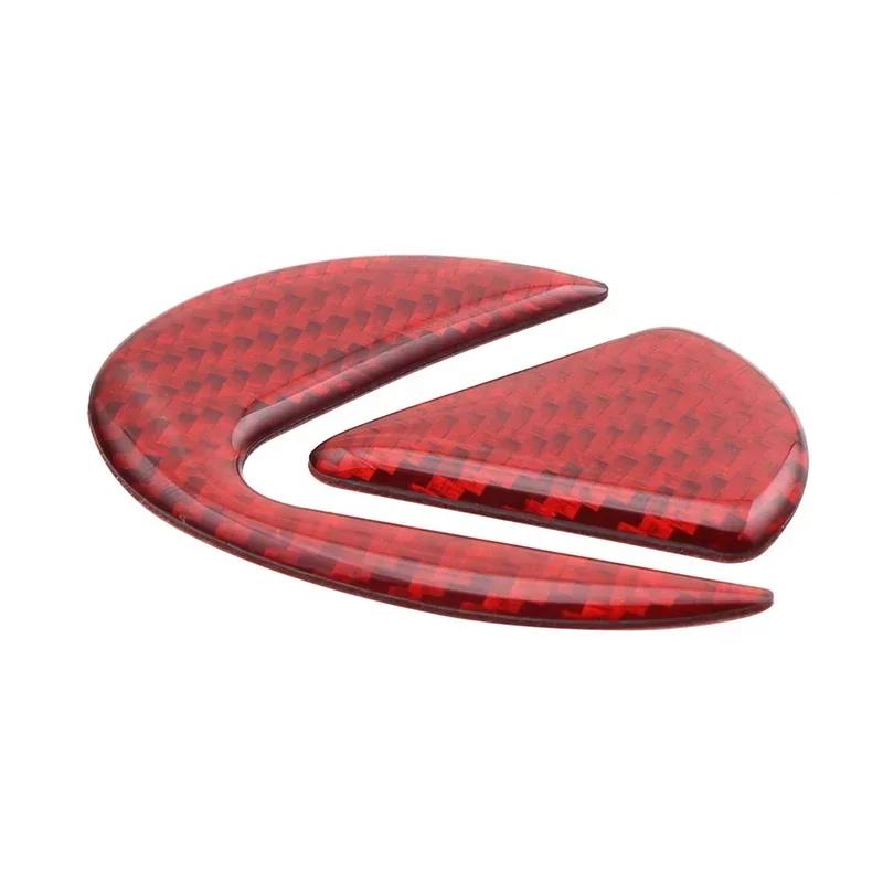 WDM2 2026 Hot Interior Stickers Carbon Fibre Car Steering Wheel Badge Sticker For Lexus RX350 GX460 GS350 IS250 IS350 ES350 ES250 ES