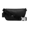 New COACH Elise Leather Combo Bag Fanny Pack Crossbody Bag Men's Black CJ507-SVDTV