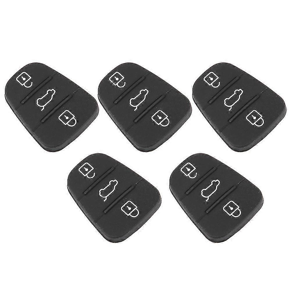 Button Pad, Rubber Button Pad, Car Key Shell Button Cover, Car Rubber Button, Button Pad Fit For Hyundai, Button Pad Fit For Kia