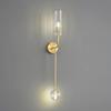 Antora Dos - 80 cm double elegant modern gold wall lamp