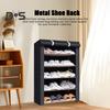 Многослойная полка для обуви, вместительная водонепроницаемая конструкция, пылезащитный компактный шкаф, тапочки на высоком каблуке, полка для обуви, держатель для хранения
