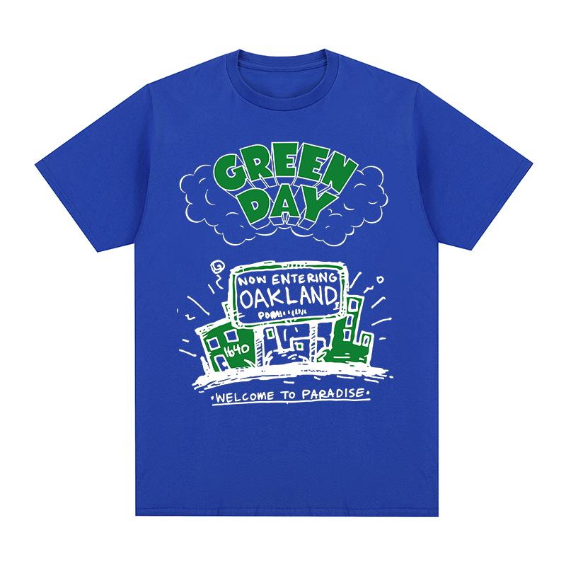 green day Vintage Tshirt Funny Cute Kawaii Clothing Graphic Y2k Aesthetic Cotton Men T shirt New Tee Tshirt Womens Tops