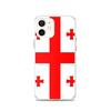Coque Pour iPhone - PIXELFORMA - iPhone 12 - Drapeau De La Georgie - Design Léger - Protection Complète