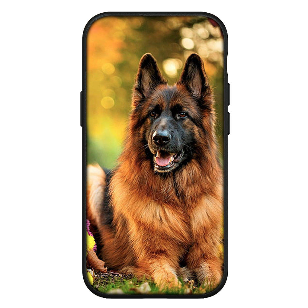 Cover for iPhone 16 15 14 Xiaomi Redmi Note 13 12 11 Pro Max X 10 8 9 XR Samsung Galaxy S24 S23 A05 12C 13C OPPO Huawei German Shepherd Dog Phone Case