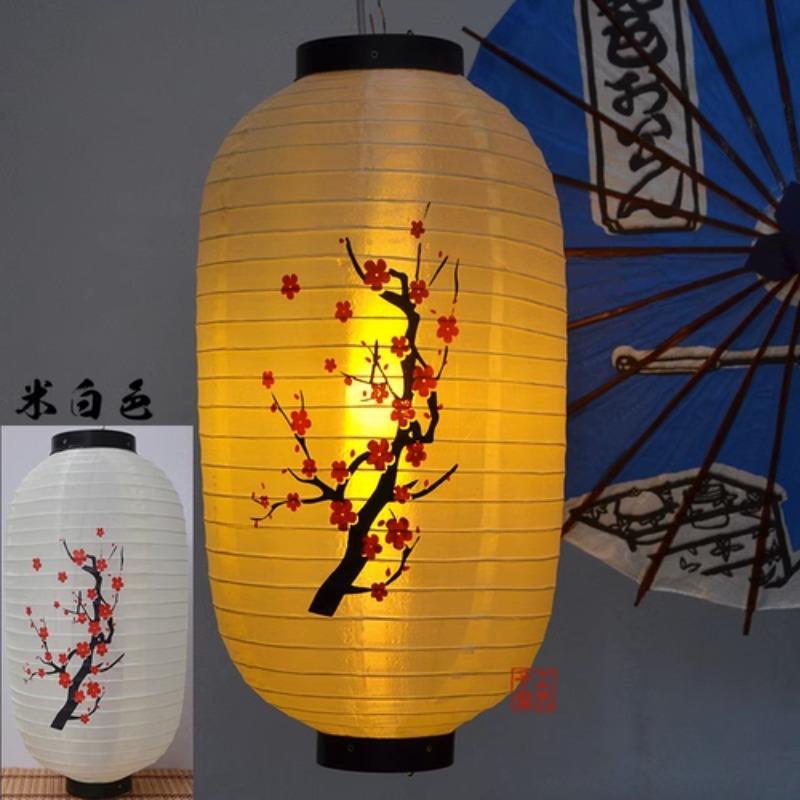25x48cm Japanese Style Hanging Lanterns Waterproof Cloth Pub House Sushi Restaurant Decor Sign Home Festival Decoration Lantern
