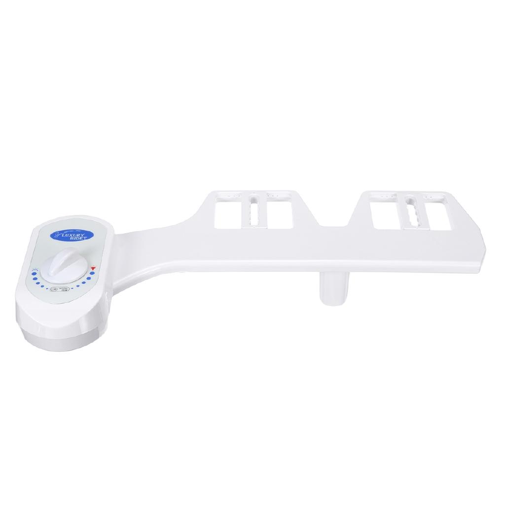 Неэлектрическое сиденье-биде для унитаза, аксессуары для биде, форсунка, мусульманский шаттаф для мытья ягодиц, автоматический очищающий распылитель, механический, ЕС/США, белый