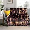 Одеяло TWD с 3D фильмом ужасов «Ходячие мертвецы», мягкое одеяло для дома, спальни, кровати, дивана, пикника, путешествия, офиса, одеяло, детское одеяло