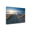 Canvas Print Beach Sea Sand Sunset