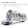 Miffy Snoopy Snufkin Little My Tumbler Кружка для кофе, чашка для магазина у дома, термоизоляционная бутылка для воды, для питья, нержавеющая сталь с крышкой