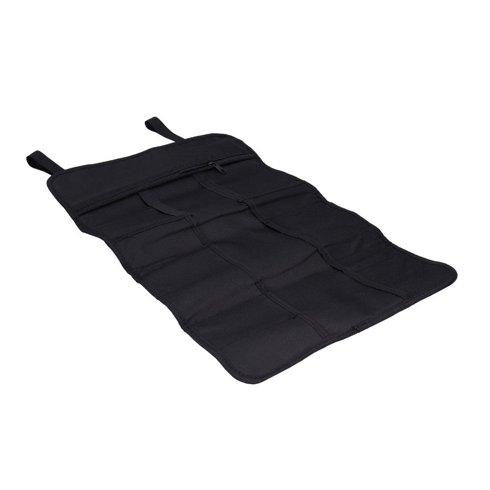 22 Pockets Reel Type Tool Bag Oxford Cloth Tool Storage Bag Durable Tool Pouch Organizer Carpenter