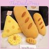 Simulation Cute Baguette Cheese Plush Toy Girls Children Sleep With Dolls Gift