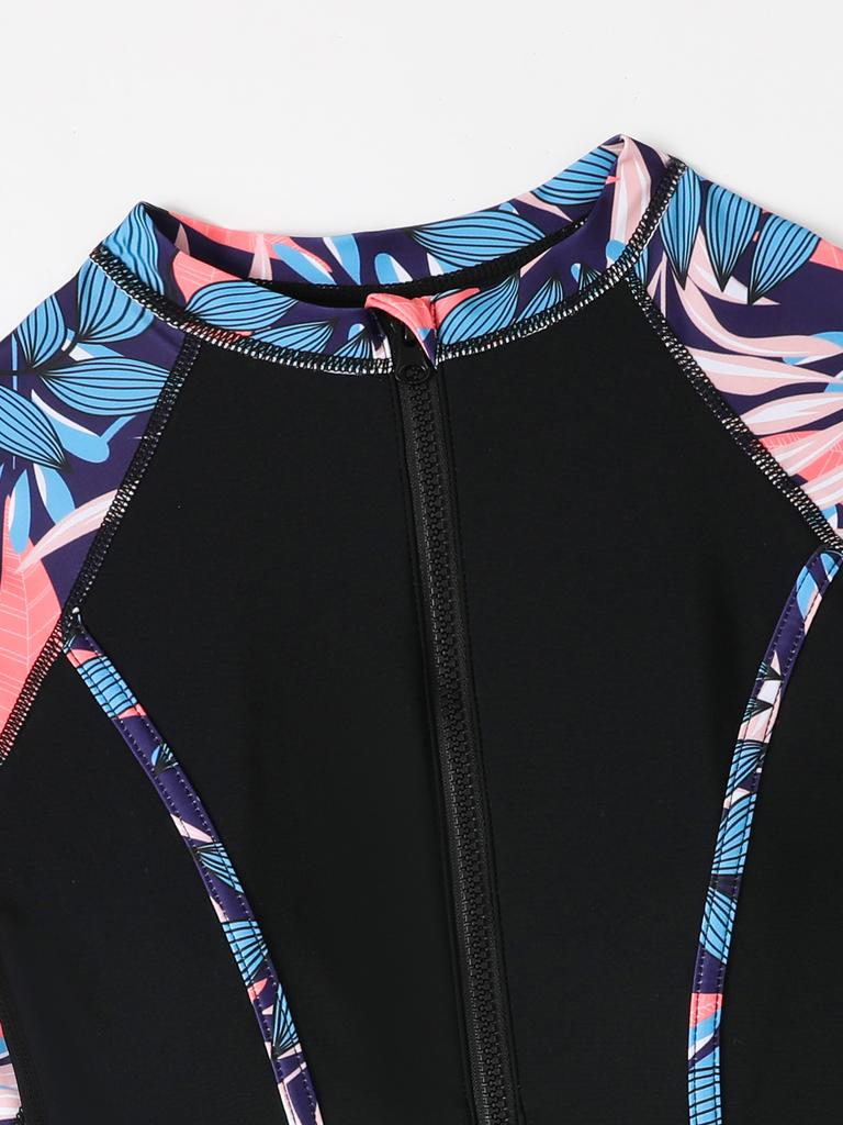 Женский сексуальный купальник A Piece Of Bathing Set Купальник с длинным рукавом на молнии Купальники Купальники